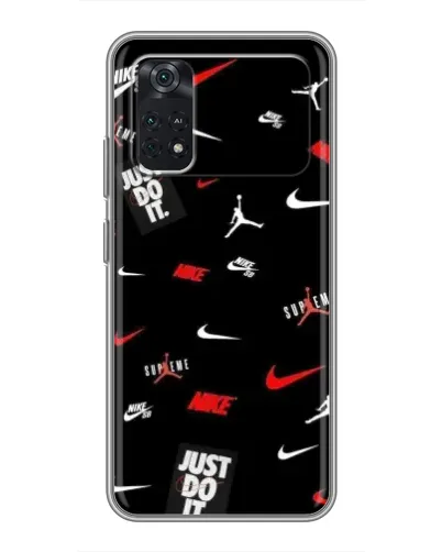 Чехол для Xiaomi POCO M4 Pro 4G с картинкой «Nike Mix Pattern»