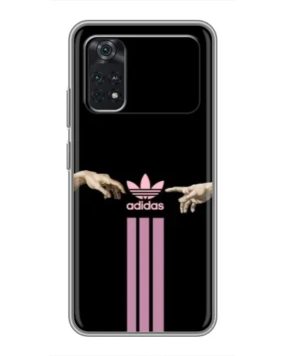 Чехол для Xiaomi POCO M4 Pro 4G с картинкой «Adidas Hands»