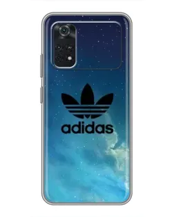 Чехол для Xiaomi POCO M4 Pro 4G с картинкой «Adidas Stone Logo»
