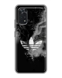 Чехол для Xiaomi POCO M4 Pro 4G с картинкой «Абстрактный дым Adidas»