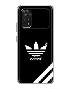 Чехол для Xiaomi POCO M4 Pro 4G с картинкой «Adidas с диагональными полосами»