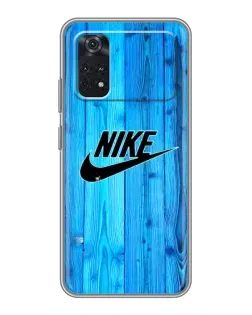 Чехол для Xiaomi POCO M4 Pro 4G с картинкой «Голубое дерево Nike»