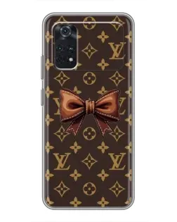 Чехол для Xiaomi POCO M4 Pro 4G с картинкой «LV с бантом»