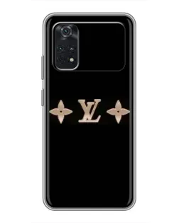Чехол для Xiaomi POCO M4 Pro 4G с картинкой «Louis Vuitton — минимализм»