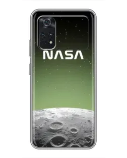 Чехол для Xiaomi POCO M4 Pro 4G с картинкой «NASA — лунный градиент»