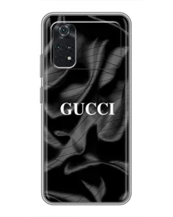 Чехол для Xiaomi POCO M4 Pro 4G с картинкой «Gucci — шелковые волны»