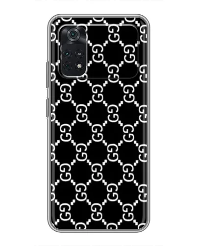 Чехол для Xiaomi POCO M4 Pro 4G с картинкой «Gucci — сетчатый паттерн»