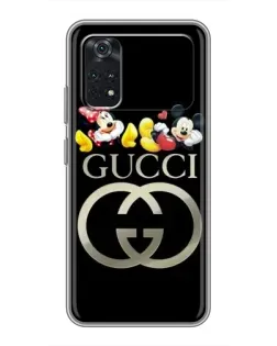Чехол для Xiaomi POCO M4 Pro 4G с картинкой «Gucci — герои Disney»