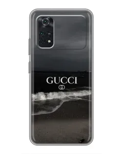 Чехол для Xiaomi POCO M4 Pro 4G с картинкой «Gucci — морской прибой»