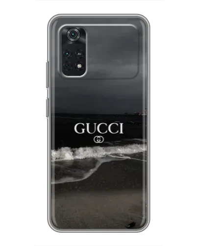 Чехол для Xiaomi POCO M4 Pro 4G с картинкой «Gucci — морской прибой»