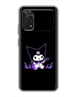 Чехол для Xiaomi POCO M4 Pro 4G с картинкой «Электрическая Kuromi»