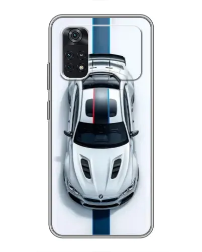 Чехол для Xiaomi POCO M4 Pro 4G с картинкой «Вид сверху — BMW M»