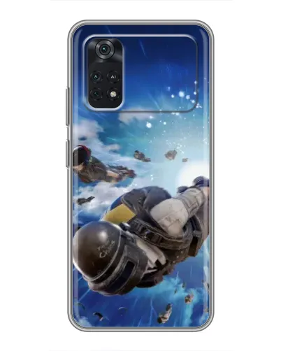 Чехол для Xiaomi POCO M4 Pro 4G с картинкой «Десант PUBG — прыжок» Чехол для Xiaomi POCO M4 Pro 4G с картинкой «Десант PUBG — прыжок»