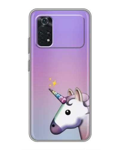 Чехол для Xiaomi POCO M4 Pro 4G с картинкой «Единорог градиент» Чехол для Xiaomi POCO M4 Pro 4G с картинкой «Единорог градиент»