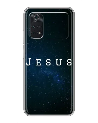 Чехол для Xiaomi POCO M4 Pro 4G с картинкой «Звездное небо Jesus»