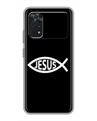Чехол для Xiaomi POCO M4 Pro 4G с картинкой «Классический Jesus»
