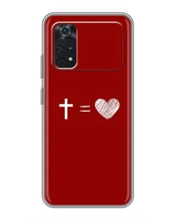 Чохол для Xiaomi POCO M4 Pro 4G з картинкою «Рівняння любові» Чохол для Xiaomi POCO M4 Pro 4G з картинкою «Рівняння любові»