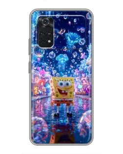 Чехол для Xiaomi POCO M4 Pro 4G с картинкой «Неоновый океан»