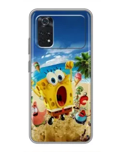 Чехол для Xiaomi POCO M4 Pro 4G с картинкой «Развлечения на пляже»
