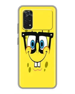 Чохол для Xiaomi POCO M4 Pro 4G з картинкою «Мінімалістичний Спанч Боб» Чохол для Xiaomi POCO M4 Pro 4G з картинкою «Мінімалістичний Спанч Боб»