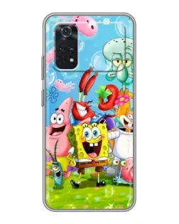 Чохол для Xiaomi POCO M4 Pro 4G з картинкою «Губка Боб та друзі» Чохол для Xiaomi POCO M4 Pro 4G з картинкою «Губка Боб та друзі»