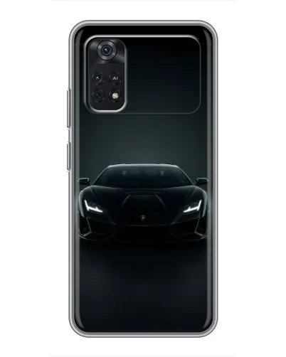Чехол для Xiaomi POCO M4 Pro 4G с картинкой «Черный Lamborghini Aventador» Чехол для Xiaomi POCO M4 Pro 4G с картинкой «Черный Lamborghini Aventador»