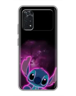 Чехол для Xiaomi POCO M4 Pro 4G с картинкой «Неоновый Stitch» Чехол для Xiaomi POCO M4 Pro 4G с картинкой «Неоновый Stitch»