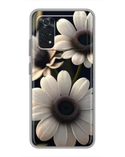 Чехол для Xiaomi POCO M4 Pro 4G с картинкой «Белые маргаритки макро» Чехол для Xiaomi POCO M4 Pro 4G с картинкой «Белые маргаритки макро»