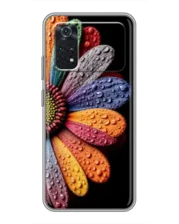 Чехол для Xiaomi POCO M4 Pro 4G с картинкой «Радужный цветок» Чехол для Xiaomi POCO M4 Pro 4G с картинкой «Радужный цветок»