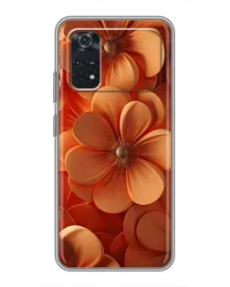 Чехол для Xiaomi POCO M4 Pro 4G с картинкой «Оранжевый макро цветок» Чехол для Xiaomi POCO M4 Pro 4G с картинкой «Оранжевый макро цветок»