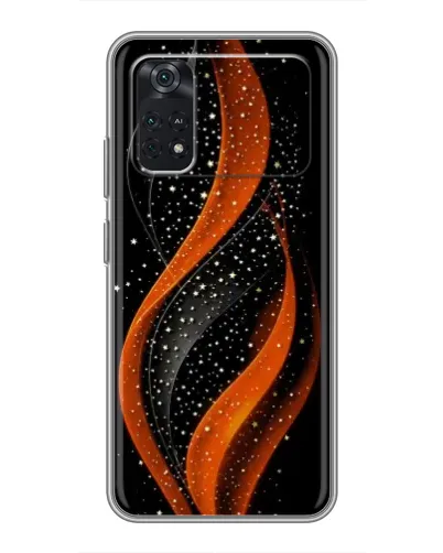 Чехол для Xiaomi POCO M4 Pro 4G с картинкой «Огненная звездная волна» Чехол для Xiaomi POCO M4 Pro 4G с картинкой «Огненная звездная волна»