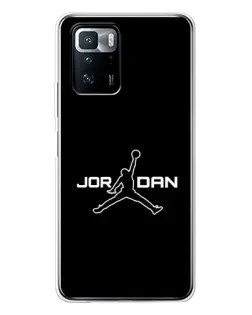 Чехол для Xiaomi POCO X3 GT с картинкой «Nike Pink Swirl»