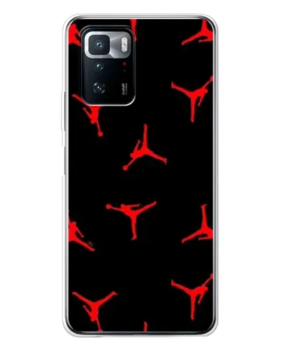 Чехол для Xiaomi POCO X3 GT с картинкой «Jordan Red Pattern» Чехол для Xiaomi POCO X3 GT с картинкой «Jordan Red Pattern»