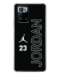Чехол для Xiaomi POCO X3 GT с картинкой «Jordan Vertical»