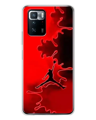 Чехол для Xiaomi POCO X3 GT с картинкой «Jordan Red Smoke» Чехол для Xiaomi POCO X3 GT с картинкой «Jordan Red Smoke»
