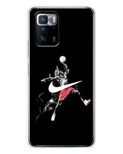 Чехол для Xiaomi POCO X3 GT с картинкой «Jordan Jumpman»