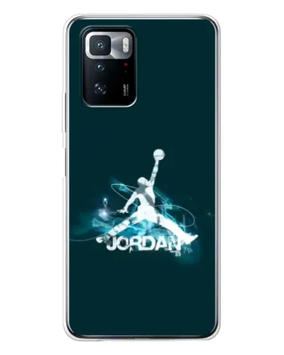 Чехол для Xiaomi POCO X3 GT с картинкой «Jordan Blue Fire» Чехол для Xiaomi POCO X3 GT с картинкой «Jordan Blue Fire»
