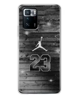 Чехол для Xiaomi POCO X3 GT с картинкой «Jordan Carbon 23»
