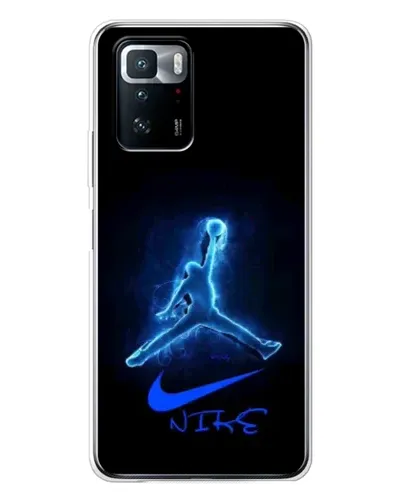 Чехол для Xiaomi POCO X3 GT с картинкой «Jordan Neon Blue» Чехол для Xiaomi POCO X3 GT с картинкой «Jordan Neon Blue»