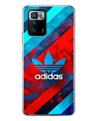 Чехол для Xiaomi POCO X3 GT с картинкой «Абстракция Adidas»
