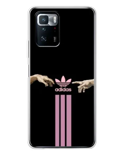 Чехол для Xiaomi POCO X3 GT с картинкой «Adidas Hands»