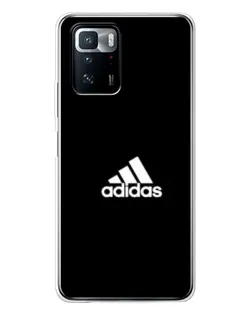 Чехол для Xiaomi POCO X3 GT с картинкой «Adidas Red Style»