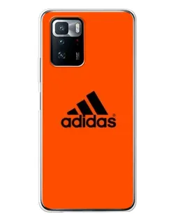 Чехол для Xiaomi POCO X3 GT с картинкой «Adidas Ukraine»