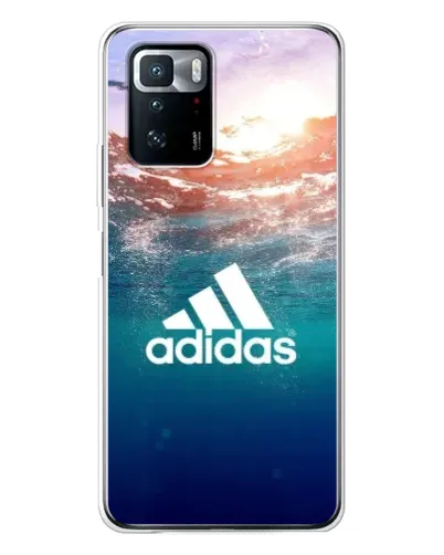 Чехол для Xiaomi POCO X3 GT с картинкой «Океанская глубина адидас»