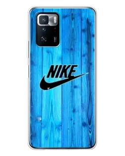 Чехол для Xiaomi POCO X3 GT с картинкой «Голубое дерево Nike»