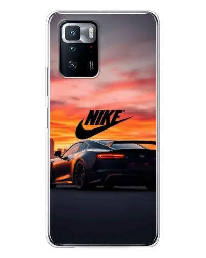 Чехол для Xiaomi POCO X3 GT с картинкой «Nike и суперкар»