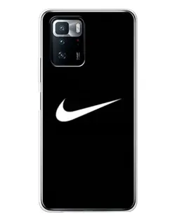 Чехол для Xiaomi POCO X3 GT с картинкой «Минималистический Найк» Чехол для Xiaomi POCO X3 GT с картинкой «Минималистический Найк»
