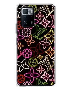 Чехол для Xiaomi POCO X3 GT с картинкой «Неоновый микс Nike»