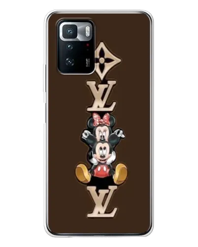 Чехол для Xiaomi POCO X3 GT с картинкой «LV и Микки Маус»
