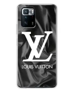 Чехол для Xiaomi POCO X3 GT с картинкой «Шелковый Louis Vuitton»
